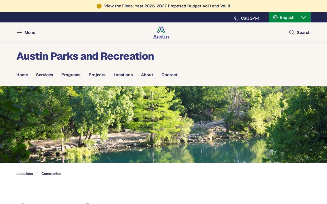 Austin city directory municipal cemetery research